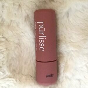 New no box Purlisse Velvet Crush Lipstick Pinky Nude Matte Finish 3.5g